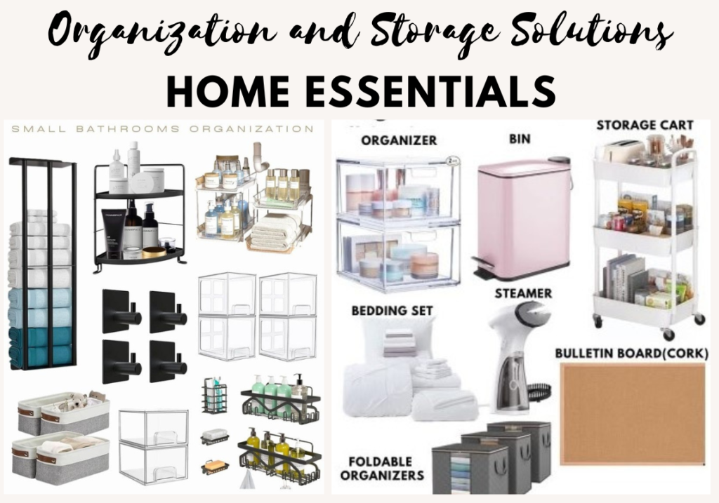 Daily Home Essentials: Organization and Storage Items