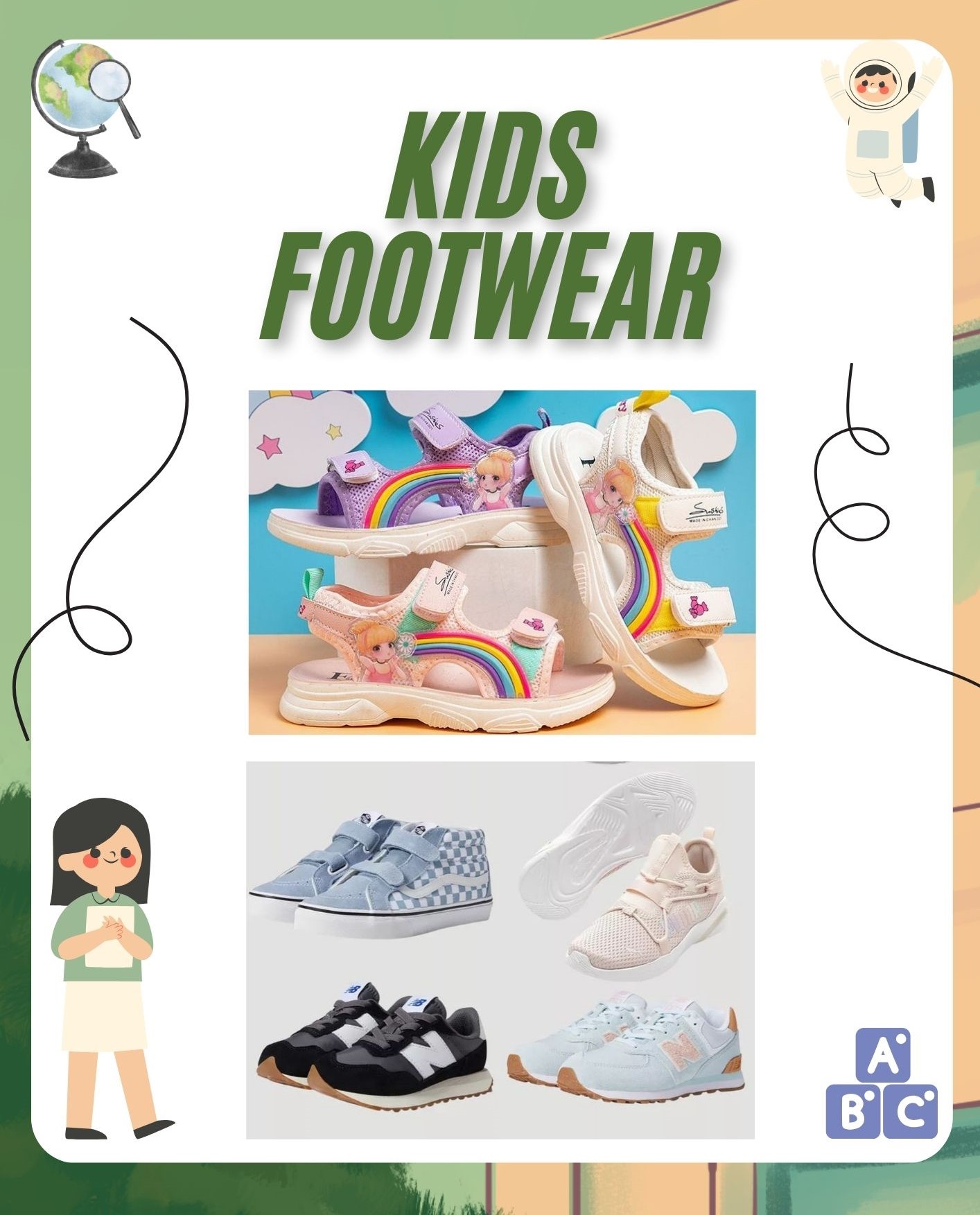 Kids Footwear on a Budget