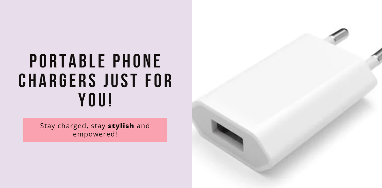 Portable Phone Charger: Top Things Every Girl Should Have from Amazon