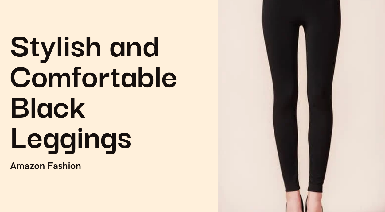 Versatile Black Leggings: Top 10 Things Every Girl Should Have from Amazon